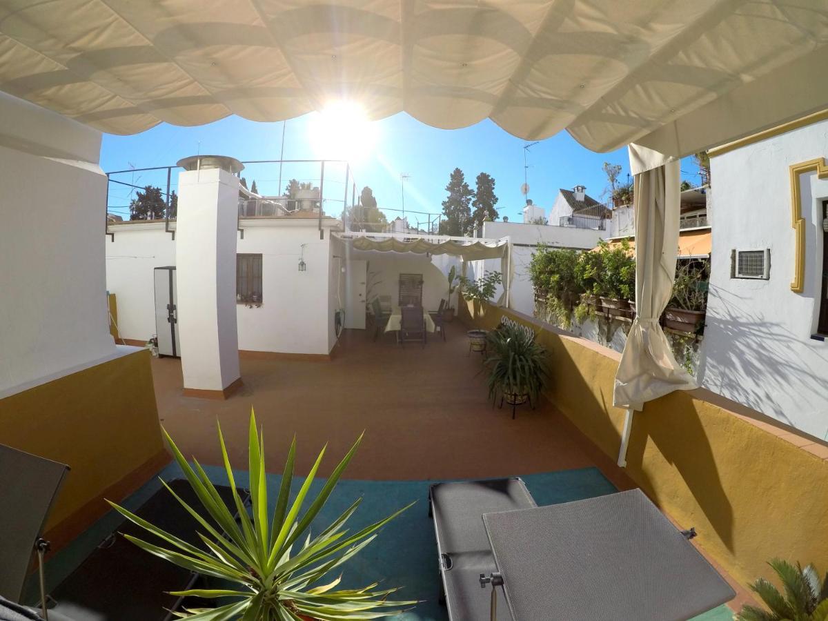Duplex Acogedor Con Gran Terraza En Pleno Centro De Sevilla! Eksteriør billede